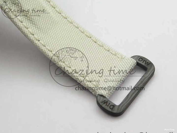 MiroTime 0320 WrinkleFree Daytona DIW Carbon Noob 1:1 Best Edition White Black Dial on Nylon Strap SA 2614